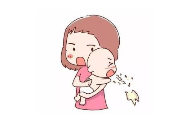 新生儿吐奶中带有血是什么原因（可能是剧烈呕吐，也可能是鹅口疮）