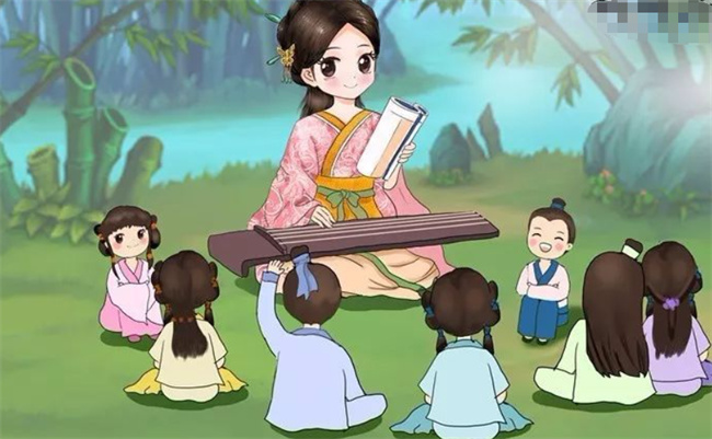 教2~3岁的孩子背古诗