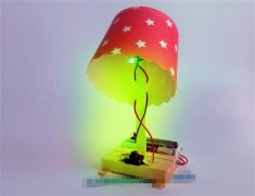 发挥创意，用废品制作环保小台灯！