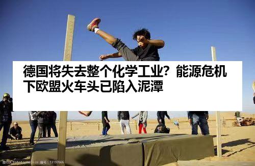 德国将失去整个化学工业？能源危机下欧盟火车头已陷入泥潭