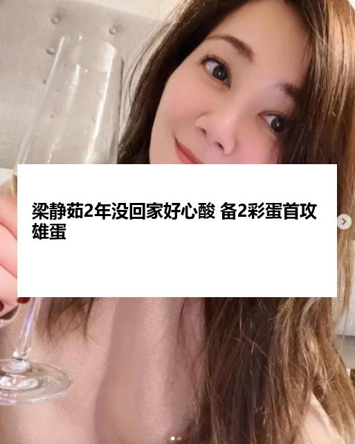 梁静茹2年没回家好心酸 备2彩蛋首攻雄蛋