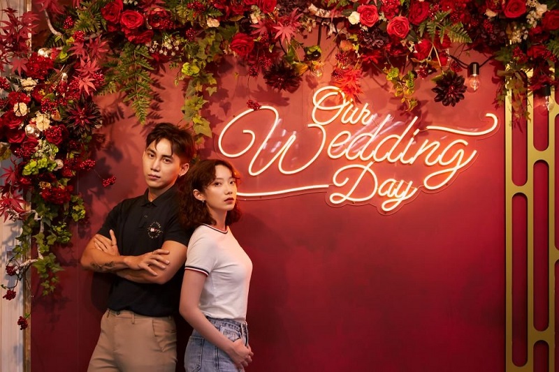 天儿！这还是我记忆中的户政事务所吗？超梦幻「结婚登记背板」都在这里