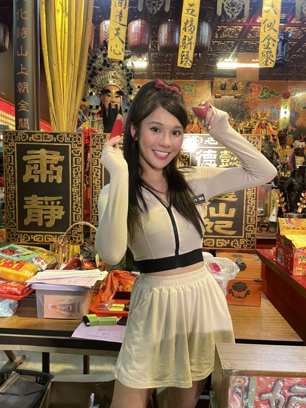 琳妲求签被提醒可能误当小三放话要嫁给有钱人