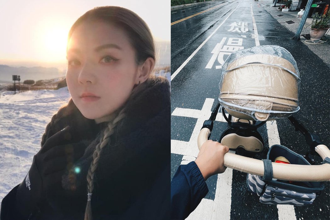 「淋雨推娃娃车」遭正义魔人指责姐姐的朋友欧阳靖崩溃：我已经很努力了