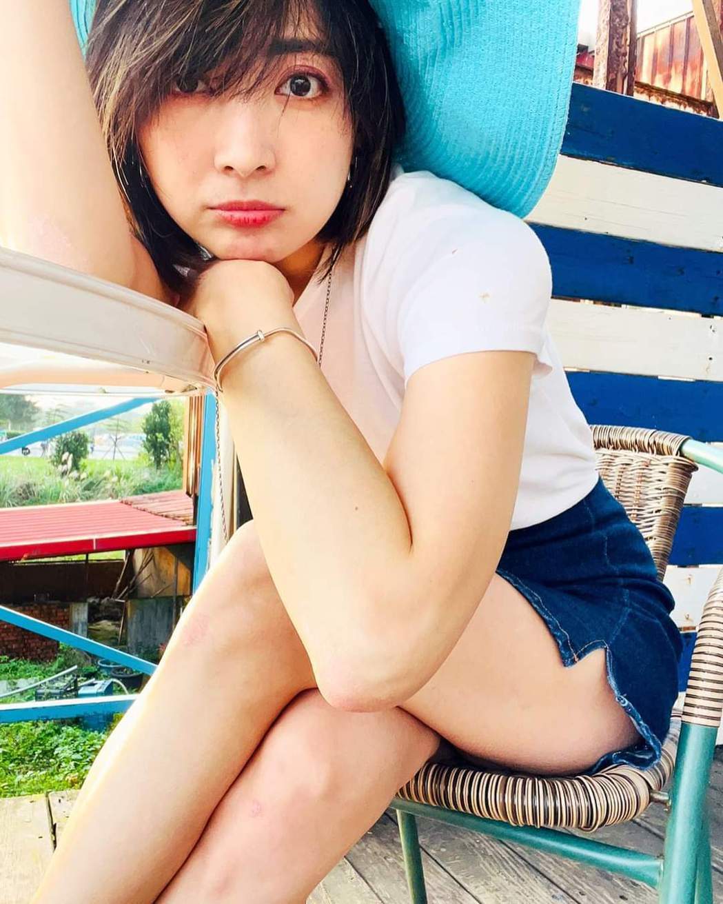 遭攻击腿粗认了曾自卑打肉毒朋友的姐姐阿喜正面回击：有美奶！