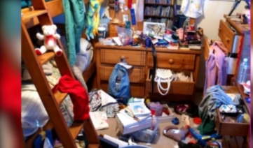 「最脏小孩房间」大赛，由8岁女童夺冠。女童父亲：就算整理好，不到一周又