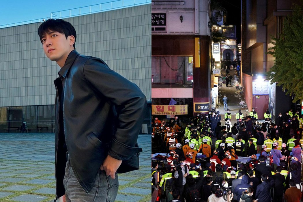 男星抢救梨泰院伤者边哭边CPR喊：「拜托张开眼」