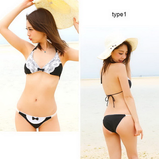 那么pixyparty这次为什么会想推出女仆比基尼呢?其实它们家一直都有推出比基尼的新企划,有次就想到女仆装这个身受大家喜爱的穿着应该也有泳装化的可能,而且成功的话甚至还可以有cosplay的感觉,所以把这两样东西加在一起就诞生了今天这套泳衣