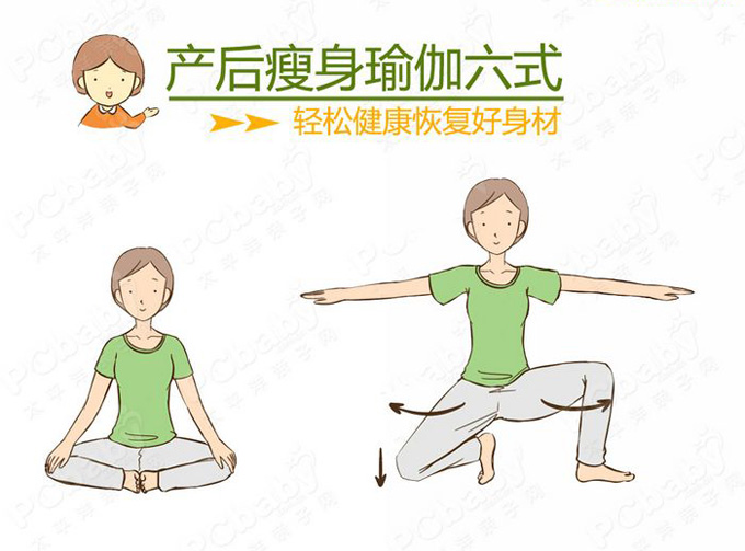 图解手把手教你:产后瘦身瑜伽六式【图】