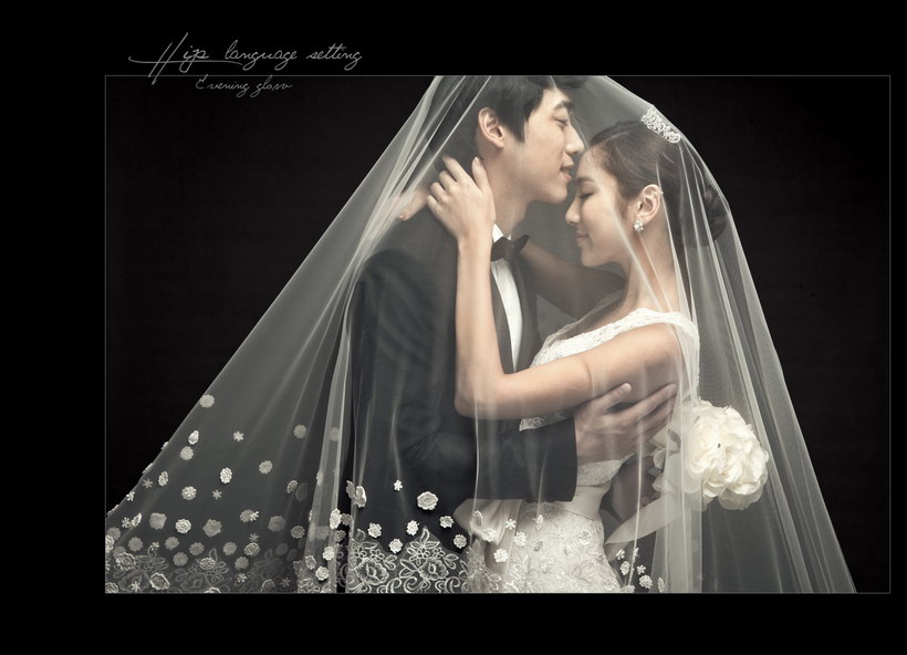 时尚韩风夫妻孕妇照写真摄影