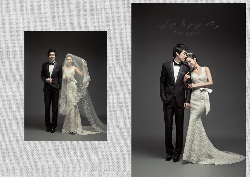 时尚韩风夫妻孕妇照写真摄影