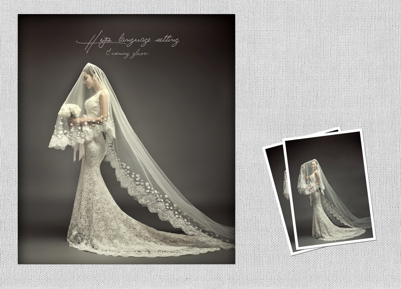 时尚韩风夫妻孕妇照写真摄影