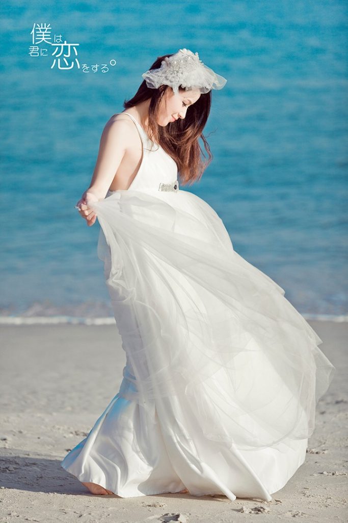 海的印记-夫妻海边写真摄影孕妇照