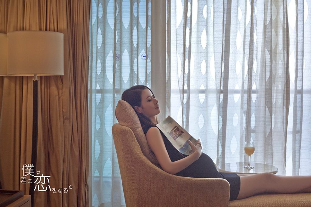 海的印记-夫妻海边写真摄影孕妇照