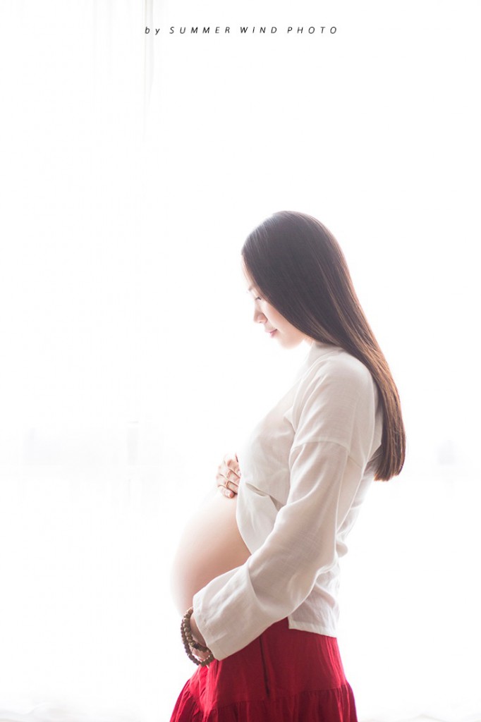 超颜值美少女汉服孕妇照写真摄影