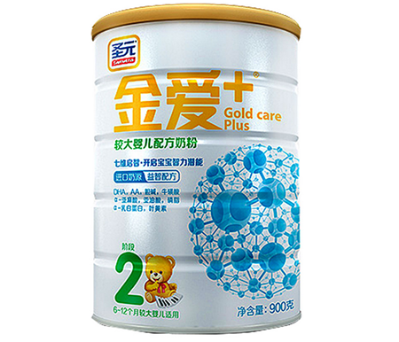 圣元奶粉二段价格表