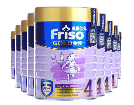 美素佳儿奶粉一箱有几罐？