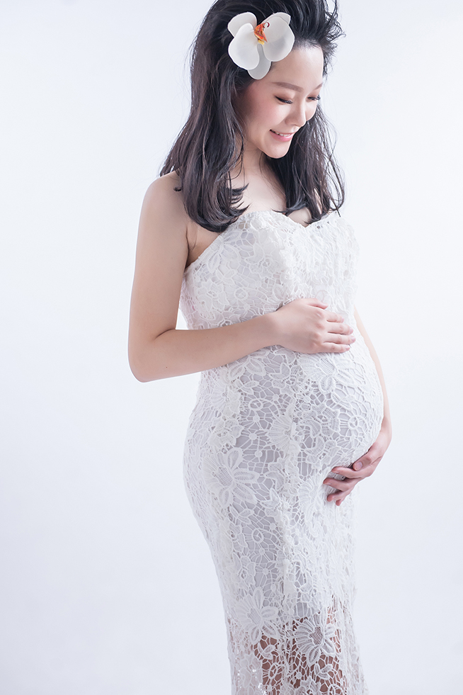 北京孕妇照-冰雪女王