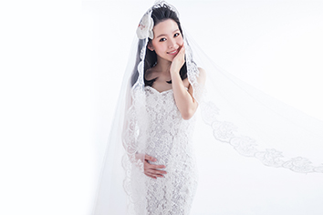 北京孕妇照-冰雪女王