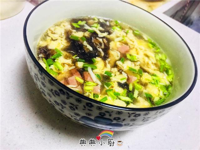紫菜蛋花汤的做法 可多食，清热养