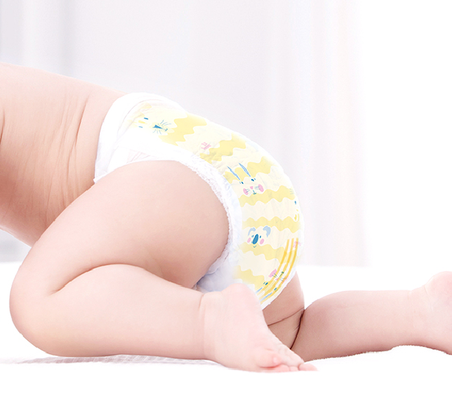 纸尿裤可以多柔软？五羊柔柔芯守护娇嫩屁屁