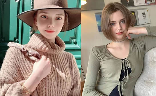 chloe经常在自己的INS上分享自己的日常生活照。也许是因为chloe有着完美的脸蛋和身材,所以各种穿搭风格她都能很好地消化。