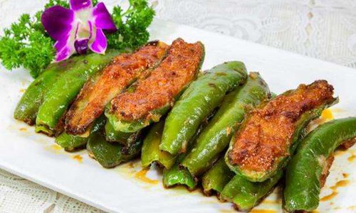 虎皮青椒的做法,家常做法和肉馅搭配都过瘾