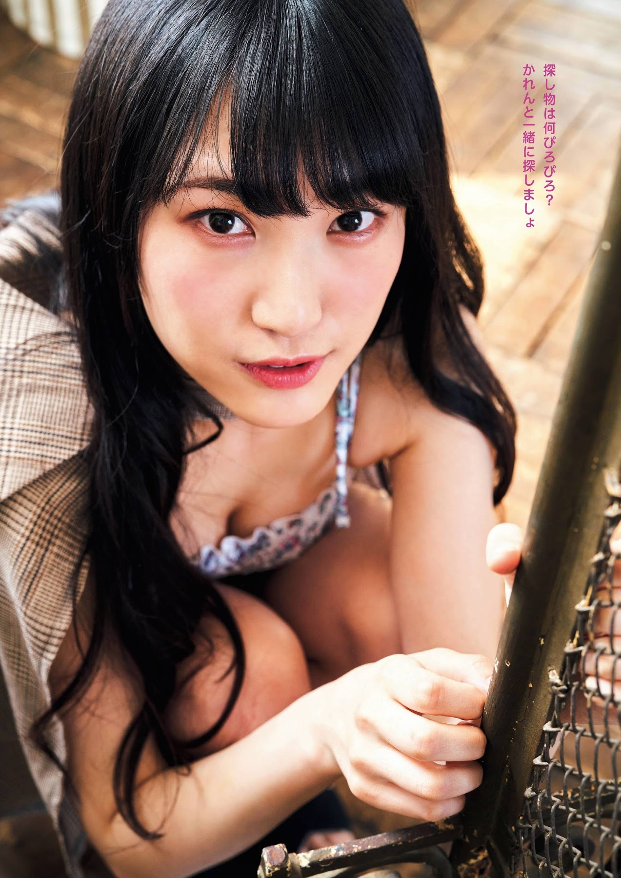 19 岁女团成员「原加恋」新写真曝光!「168 CM + 饱满美体」好身材惊艳网友
