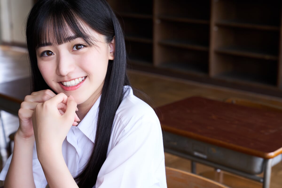 正统派美少女「蓼沼优衣」甜美笑容让人瞬间沦陷　超无辜「水汪大眼」仿佛随