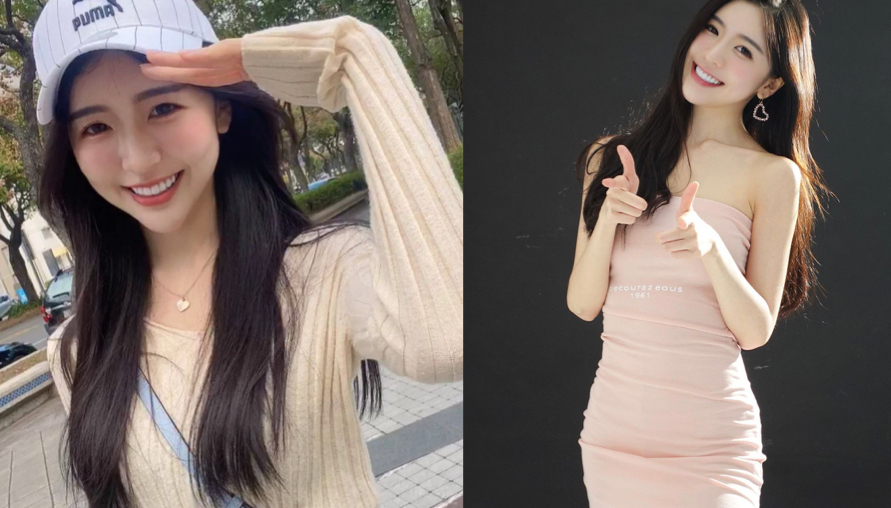 满分的天使笑容国民女友「Angela张安琪」无可挑惕的完美绝世美颜一笑倾城