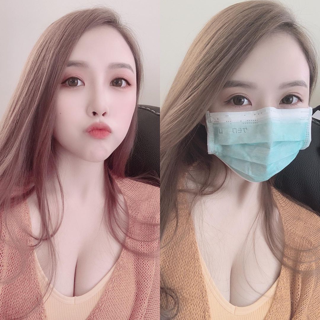 这位口罩小姊姊的名字叫做Angus 张若锜,是一位来自香港的网红正妹,相信有在关注她的粉丝们,一眼就认出她了吧!毕竟那近20万的追踪数,也让她在台湾拥有不少粉丝。