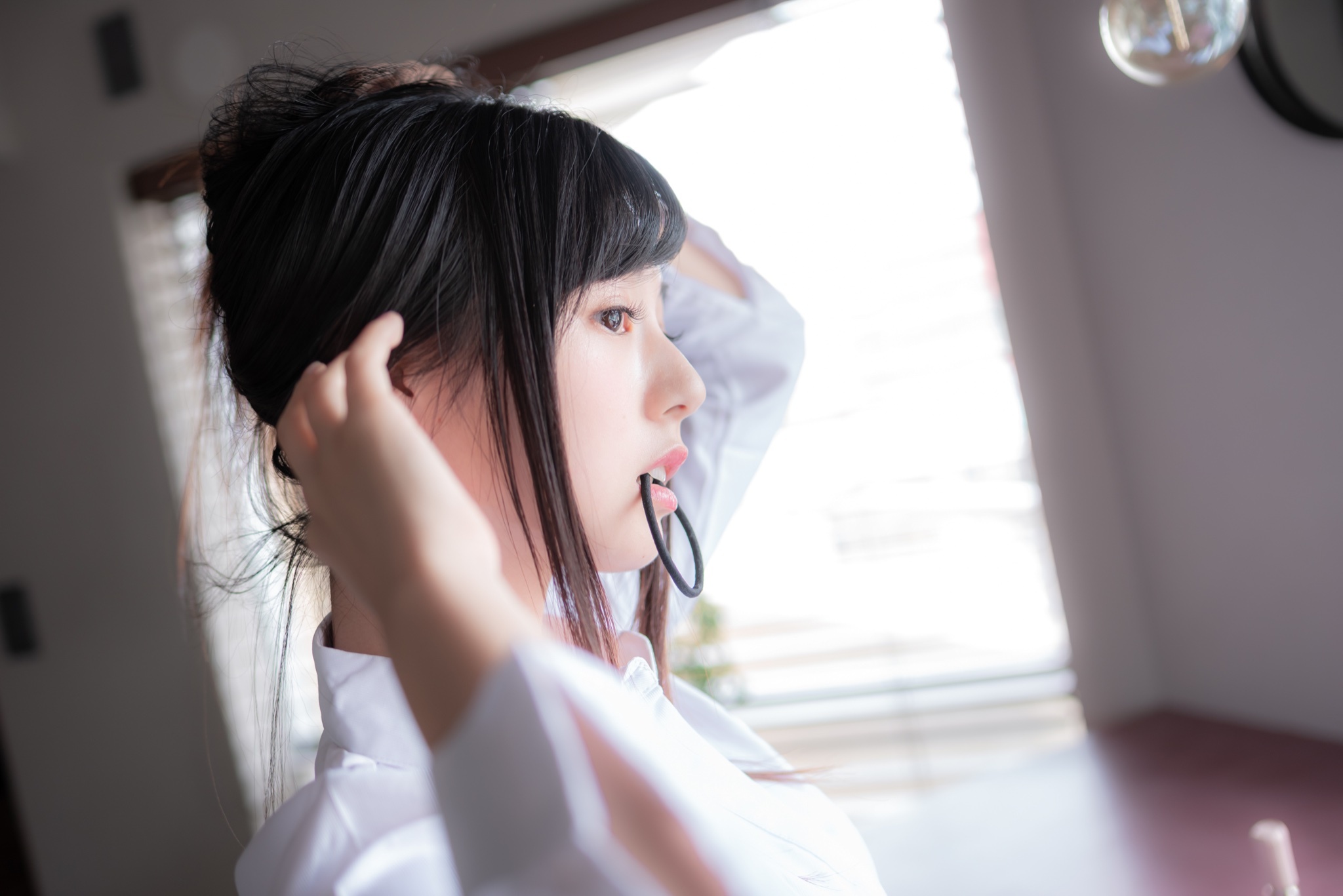 虽然目前くりえみ本职是写真女星,仍然积极尝试演员之路相当的有上进心!