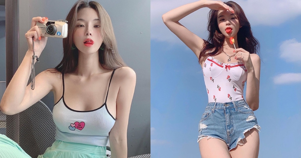 「极品白皙姊姊」天菜颜值让人恋爱!好身材释放超害羞视角