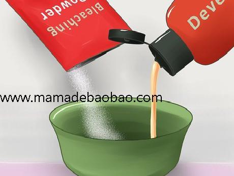 4种方法来浸染发尾(选择染发剂)