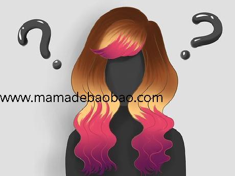 4种方法来浸染发尾(选择染发剂)
