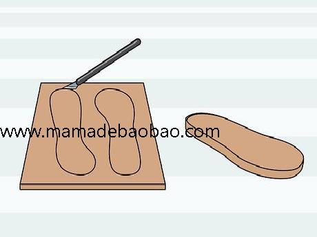 如何制作鞋子准备材料（制作一只脚的模型）