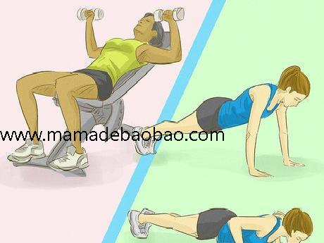 铁女让平胸显得更丰满（运用姿势和运动）