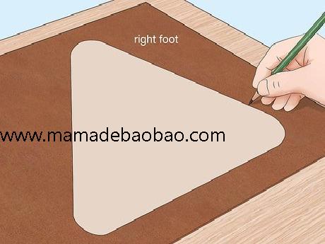 4种方法来制作鹿皮鞋（做一个模板）