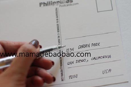 5种方法来寄明信片（合理布局）