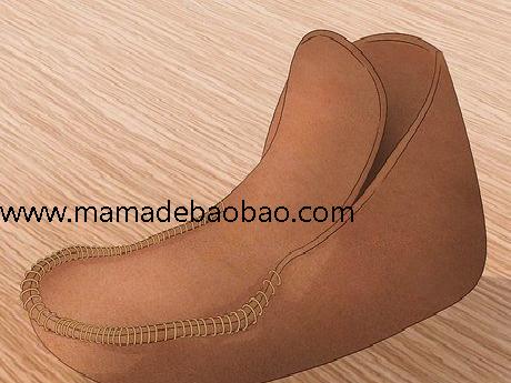 4种方法来制作鹿皮鞋（做一个模板）