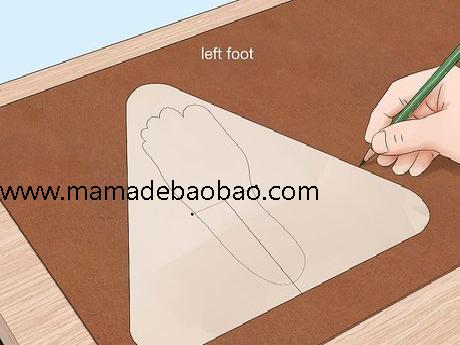 4种方法来制作鹿皮鞋（做一个模板）