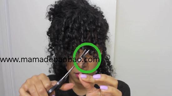 朋友的姐姐建议让卷发长得更长: 12 步骤（洗头发）