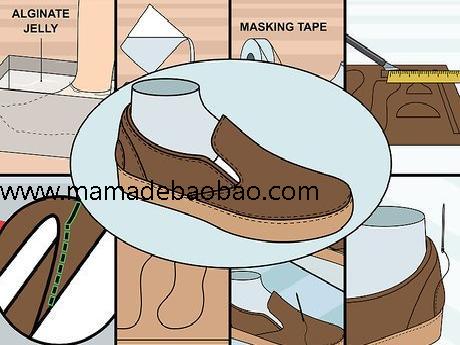 如何制作鞋子准备材料（制作一只脚的模型）