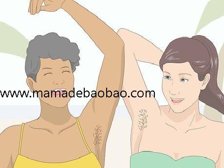 3种方法来做一名体毛旺盛的女性（接受体毛）