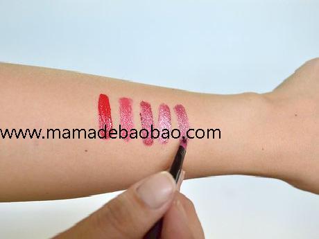 4种方法来涂红色唇膏（颜色深浅度）
