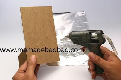 3种方法来制作一面镜子（用银纸做镜子）