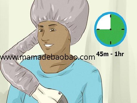 如何包头发sugardvd（准备包发）