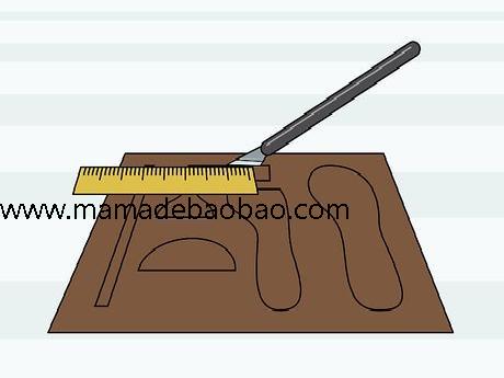 如何制作鞋子准备材料（制作一只脚的模型）