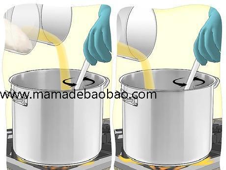 4种方法来自制肥皂（准备制作冷制皂）