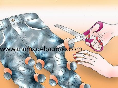 迷人的保姆酸洗牛仔裤！（沉浸式酸洗）